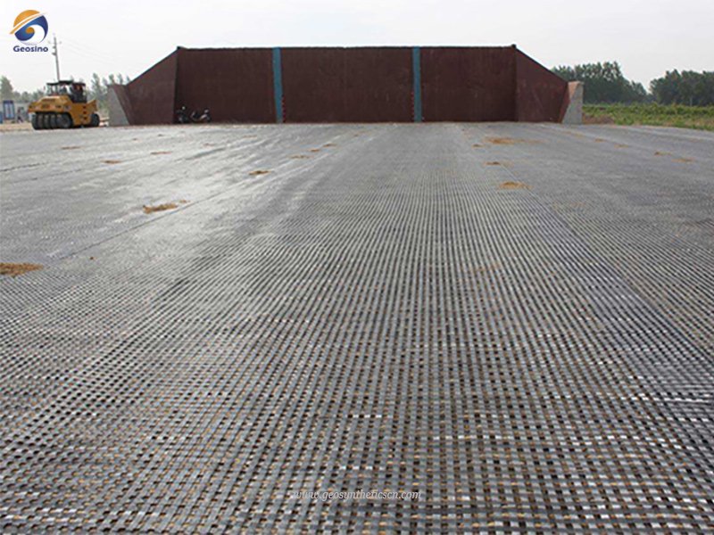 Fiberglass Geogrid for highway construction