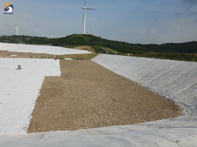 Filament Geotextile for Geomembrane lining system protection