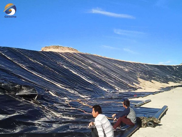 HDPE Geomembrane Liner for Steel Ore Project
