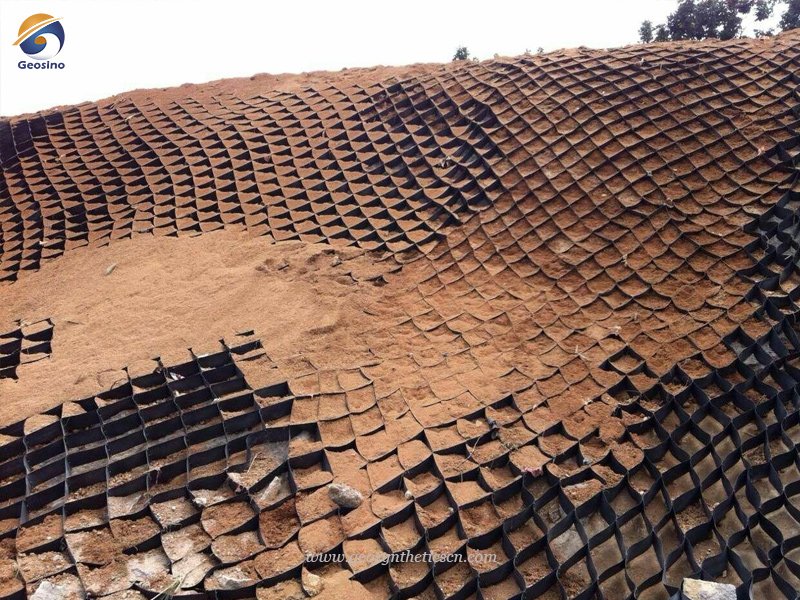 HDPE Geocell for Slope Protection
