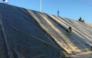 HDPE Waterproofing Membrane for Iron Ore tailings Treatment Projects in Indonesia