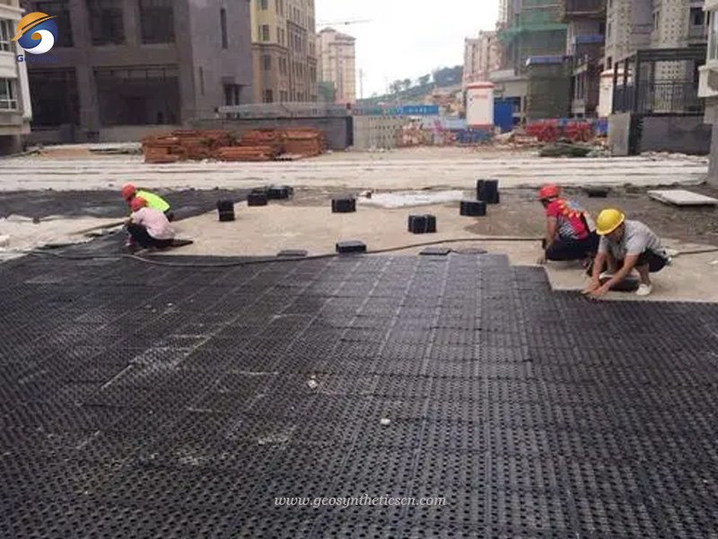 sheet drain for Greening project