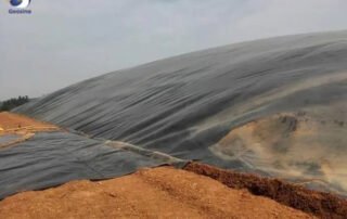 HDPE Geomembrane Pond Liner for Biogas Digester Project in Indonesia