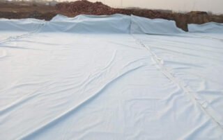 Polyester Geotextile Sheet for Road Contruction Project in Kenya