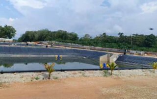HDPE Fish Pond Liners for Aquaculture Farming in Indonesia