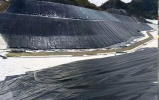 Textured HDPE Geomembrane for Mining Project in Peru