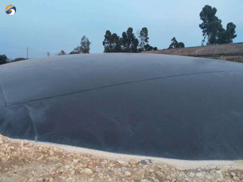Revestimiento de geomembrana de HDPE para proyecto de biogás Revestimiento de geomembrana de HDPE para proyecto de biogás