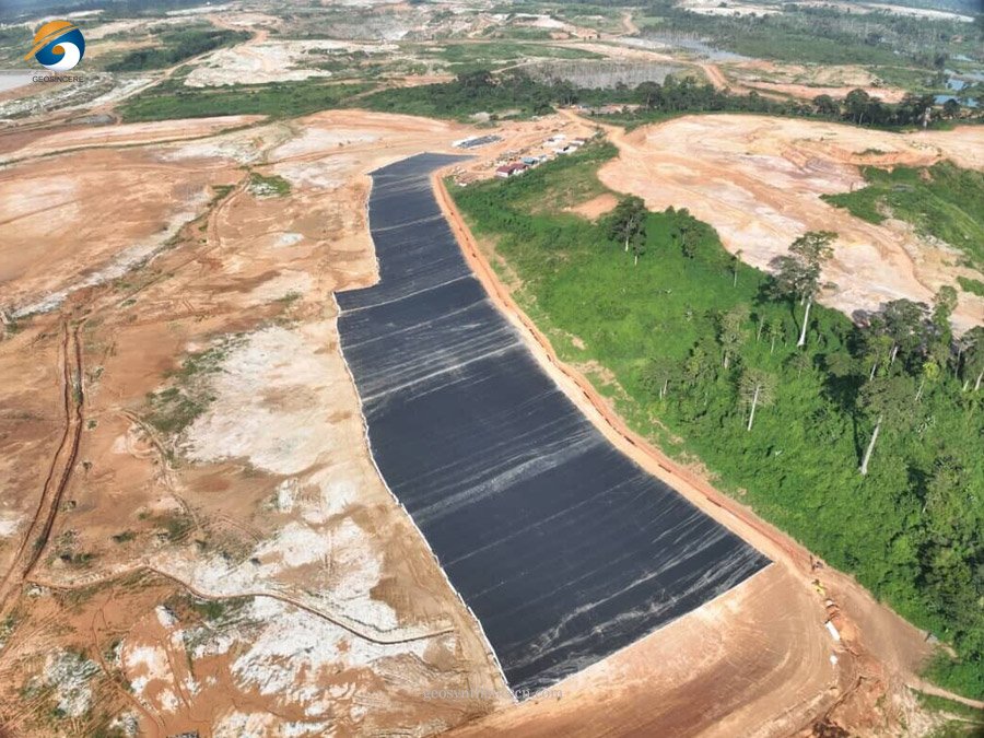 GEOSINCERE HDPE Pond Liner For Mining Project