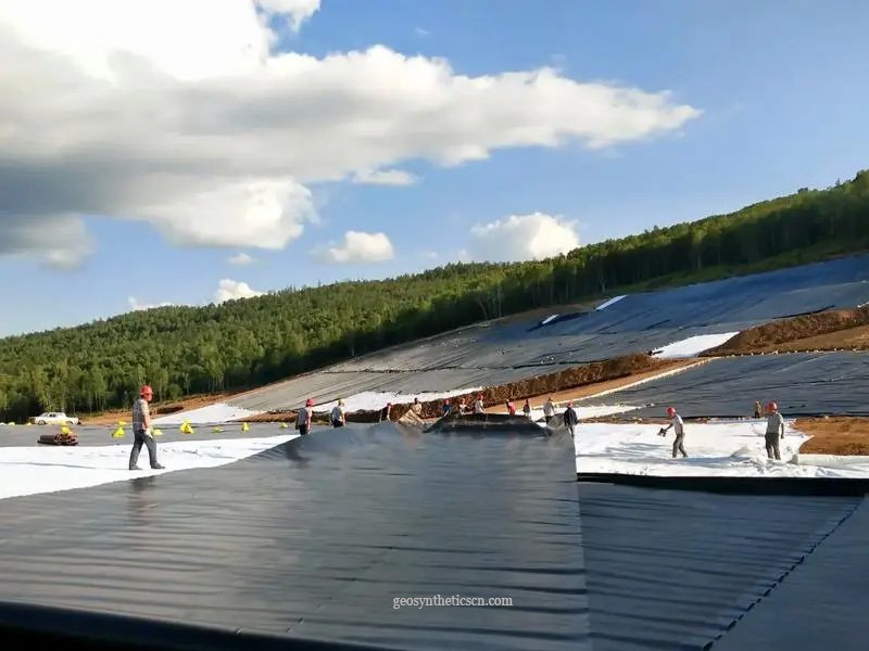Polyethylene pond Sheet For Mining Project