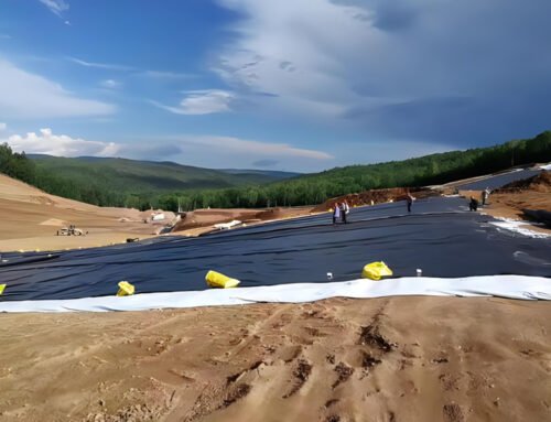 HDPE Smooth Geomembrane for Mining Project In Peru