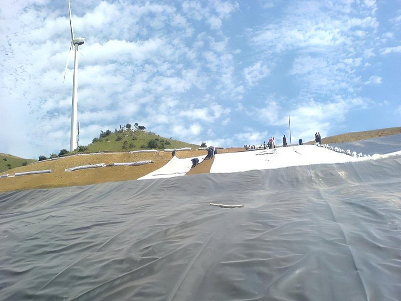 Textured Geomembrane for landfill