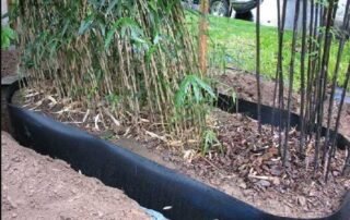Black Plastic Shert for Root Barrier Protection