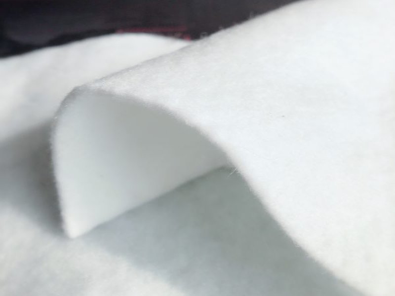White Polyester Geotextile Fabric