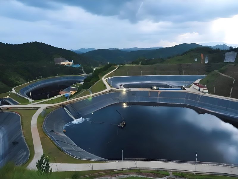 Customized HDPE Fish Pond liner for Fish Farm