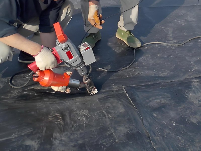 HDPE Geomembrane Welding Machine for Pond Waterproof