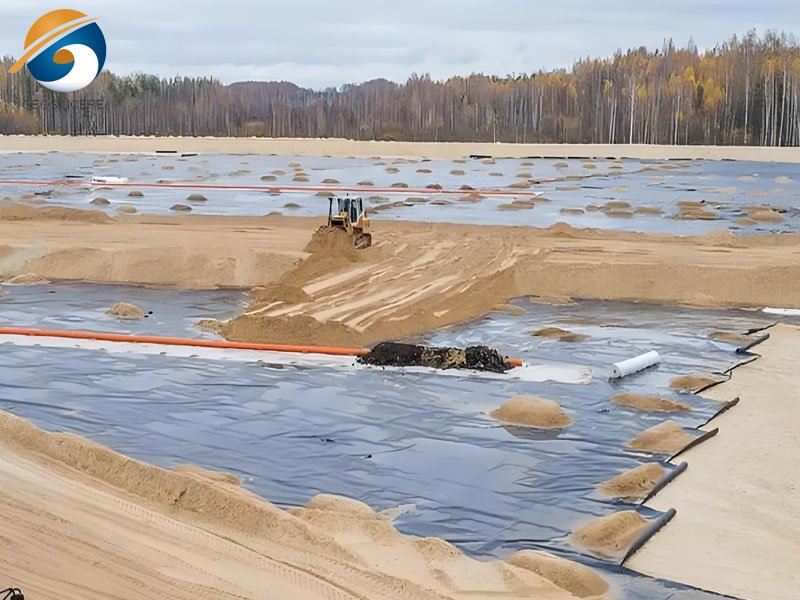 2mm HDPE Liner Geomembrane for Landfill Project