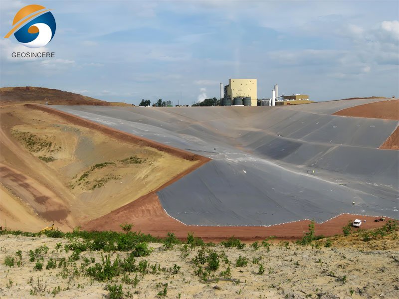 Pond Liner HDPE Geomembrane 1mm for Waste Containment