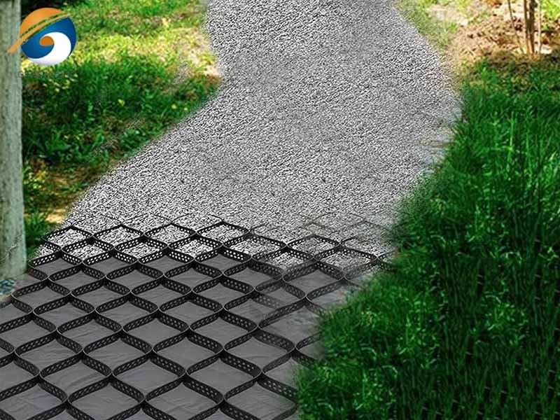 Geocell for Driveway Reinforcement for Slope Protection