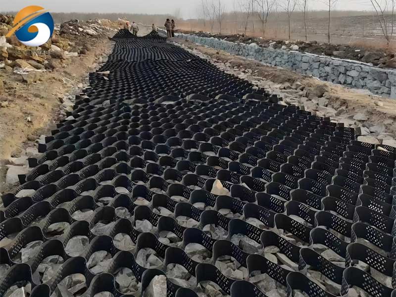 HDPE Gravel Grid Best Geocell for Road Soil Stabilization