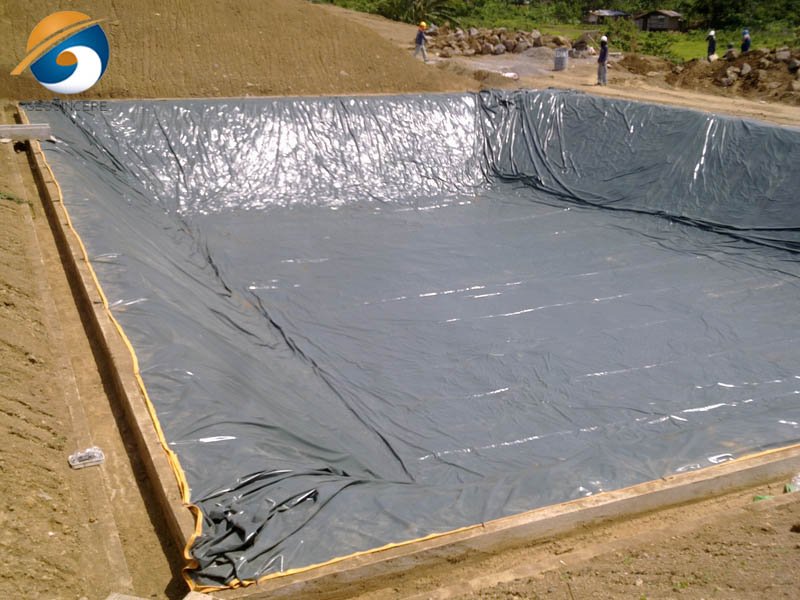 HDPE Smooth Waterproof Geomembrane for Heap Leach Pads