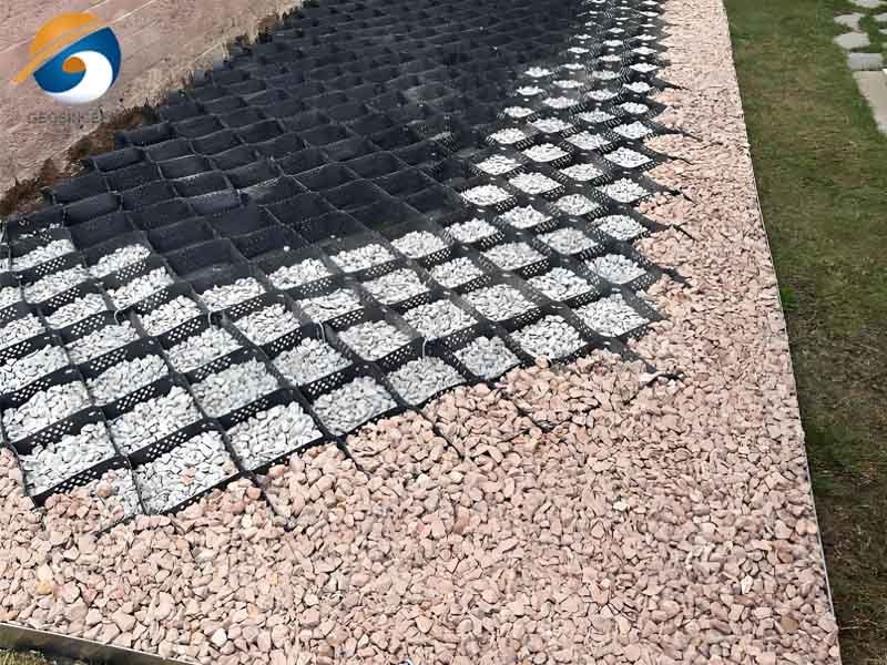 HDPE Geocell Driveway for Load Support