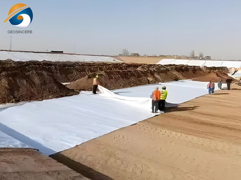 GEOSINCERE Geosynthetics Geotextile Fabric for Soil Stabilization