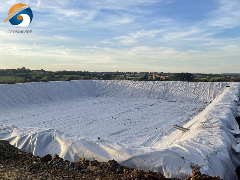 Non Woven Geotextile Drainage Fabrics 200g m2 Polypropylene Geotextiles for Soil Stabilization