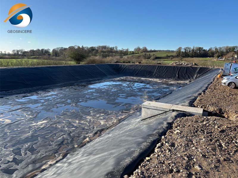 Pond Liner Manufacturers Worldwide Geomembrane HDPE 1000 micron for Reservoir