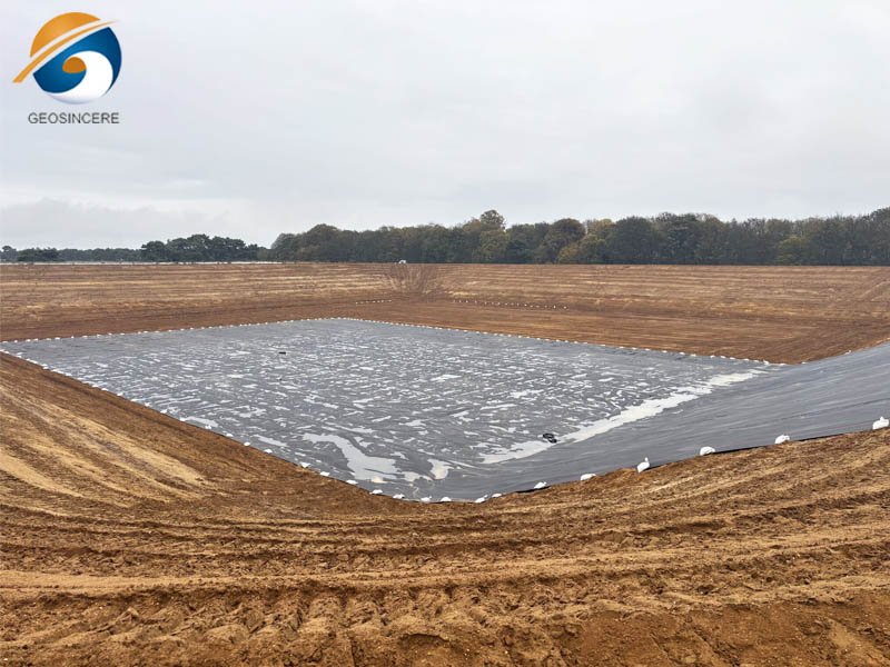 Harga Geomembrane HDPE 1 mm 1 Acre Pond Liner Cost for Pond Protection
