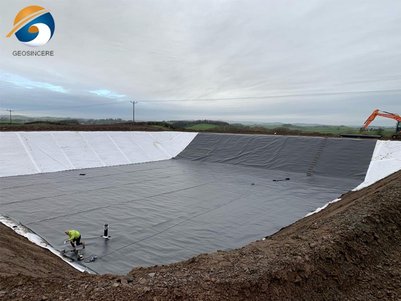 HDPE Dam Liners Geomembrana 1mm for Canal HDPE Dam Liners Geomembrana 1mm for Canal