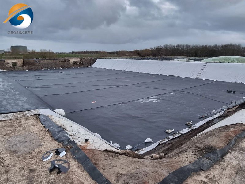 HDPE Impermeable Liners HDPE Geomembrana for Tailings and Mining Sites
